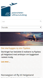 Mobile Screenshot of lufthavnutvikling.no